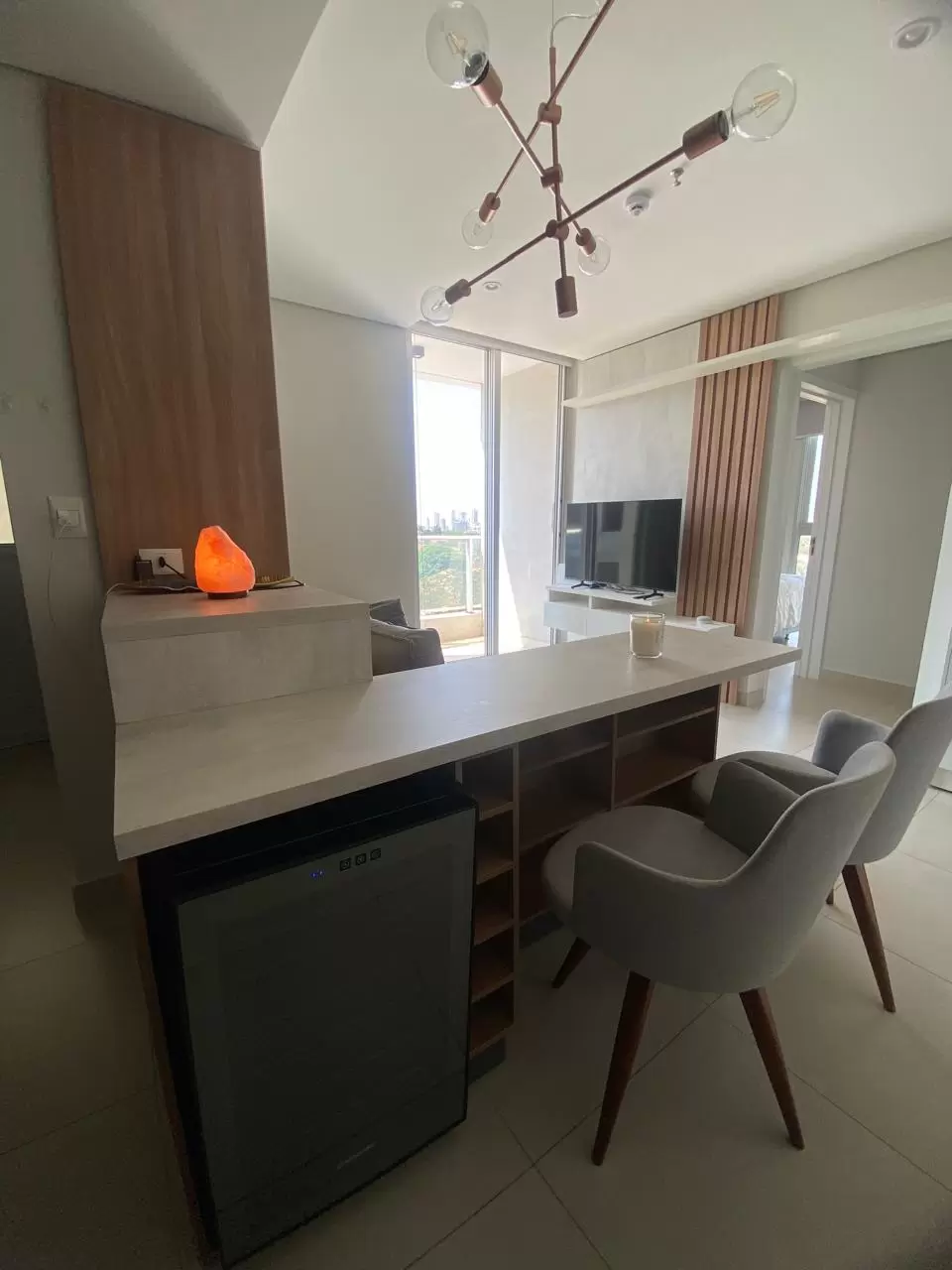 Departamento amoblado en Edificio Infinity con amenities en Asunción.
